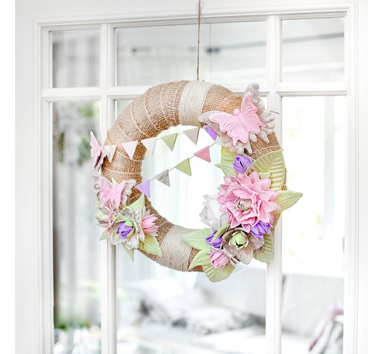 Plochý polystyrenový kroužek (římský), Ø 17 cm