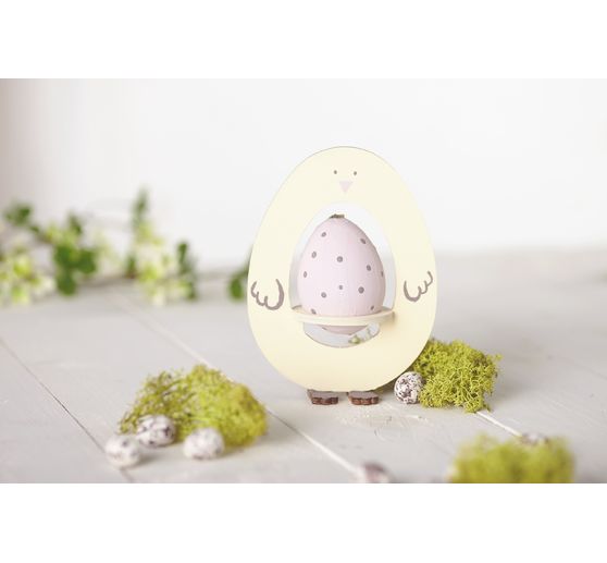 VBS Styrofoam eggs, 10 pieces, 6 x 4 cm