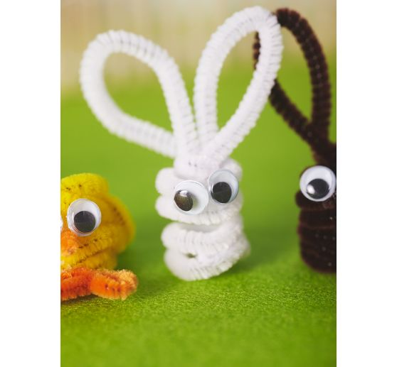 VBS Wobbly eyes to glue on "Mix", 100 pieces