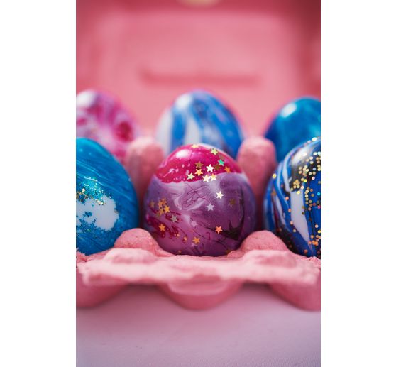 VBS Dekorativní vejce "Bílé", 10 kusů