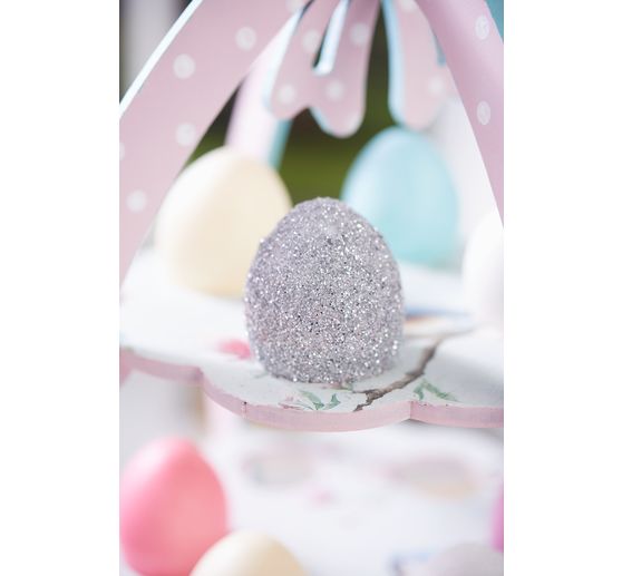 VBS Dekorativní vejce "Bílé", 10 kusů