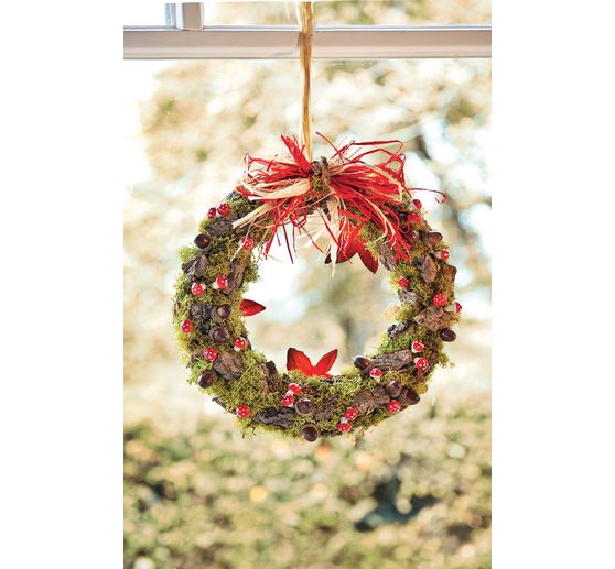 Straw wreath Ø 30 cm