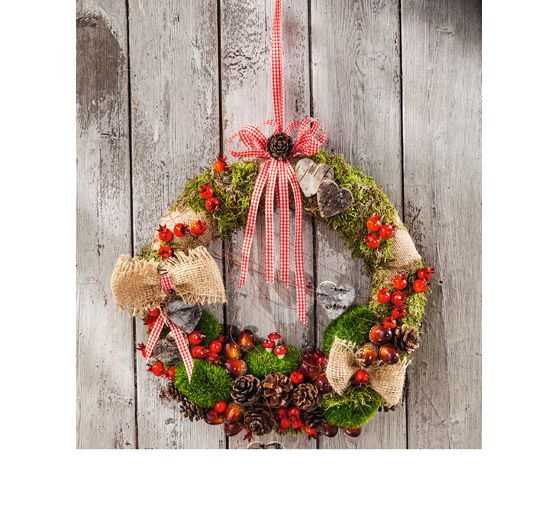 Slaměný věnec Ø 25 cm