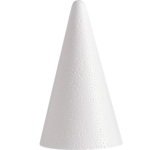 Polystyrene cone 12 cm