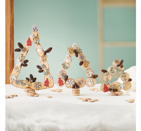 VBS mini kornouty, přírodní