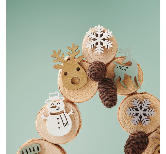 VBS mini kornouty, přírodní