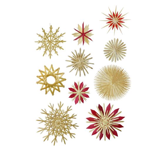 Sada na tvoření "Slaměná hvězda"