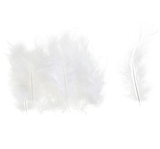 Marabu peř&iacute;, přibližně 15 kusů