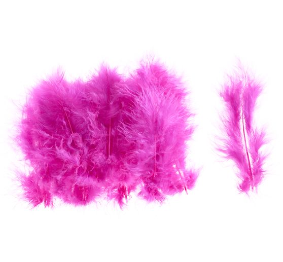 Marabu peř&iacute;, přibližně 15 kusů