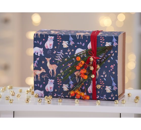 Rolničky, 15 mm, zlatá barva