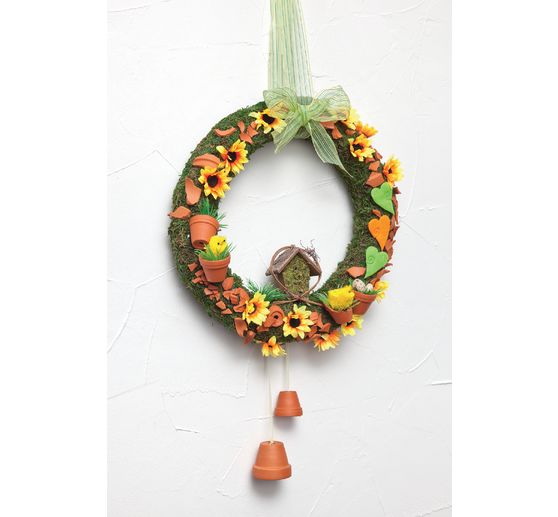 Věnec z mechu VBS, sada 2 kusů