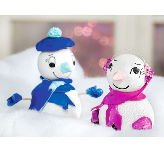 VBS Polystyrene ball set, 13 pieces