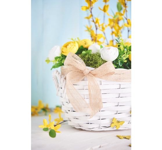 VBS Ranunculus bunch "White/Yellow"