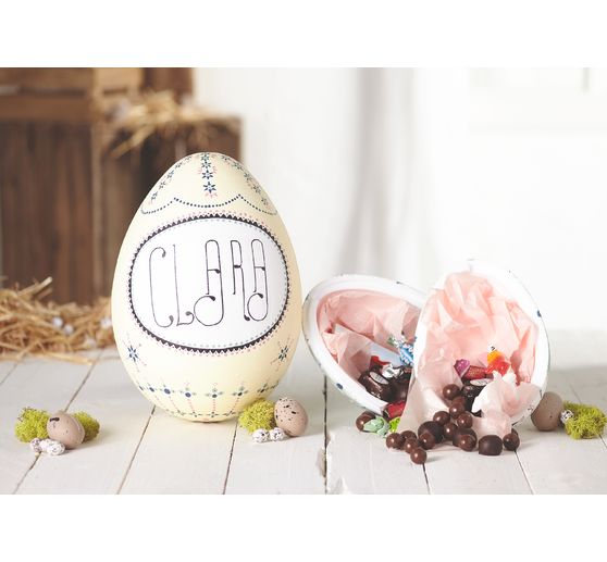 Polystyrenové vejce, 2 kusy, 21 cm