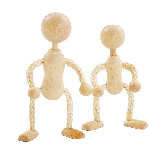 Raw Doll with head, approx. 10 cm