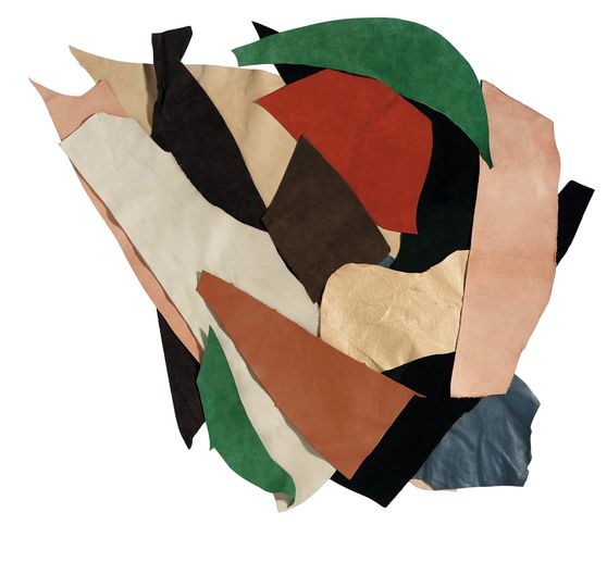 Leather residues, 500 g