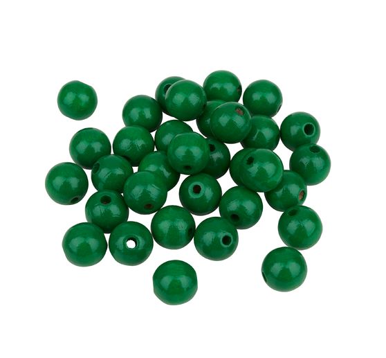 Dřevěné korálky, Ø 12 mm, 30 kusů