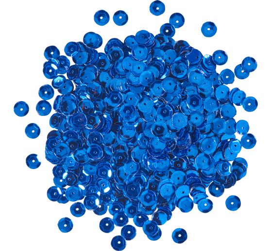 Sequins domed, metallic