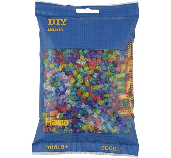 Hama "Glitter", 3 000 kusů