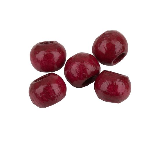 Dřevěné korálky, Ø 4 mm, cca 165 kusů