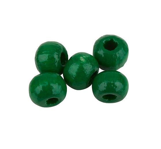 Dřevěné korálky, Ø 4 mm, cca 165 kusů