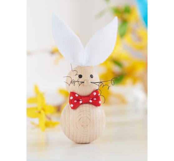 Dřevěné korálky, Ø 6 mm, cca 125 kusů