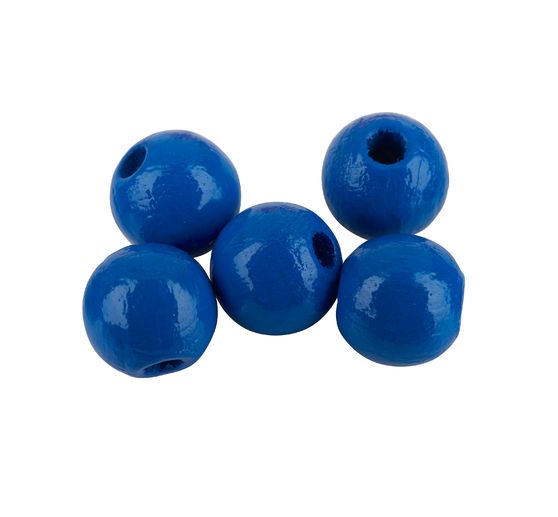 Dřevěné korálky, Ø 8 mm, 85 kusů