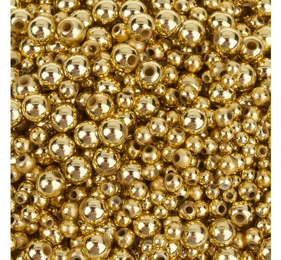 VBS Wax beads assortment "Gold", 1.000 pieces