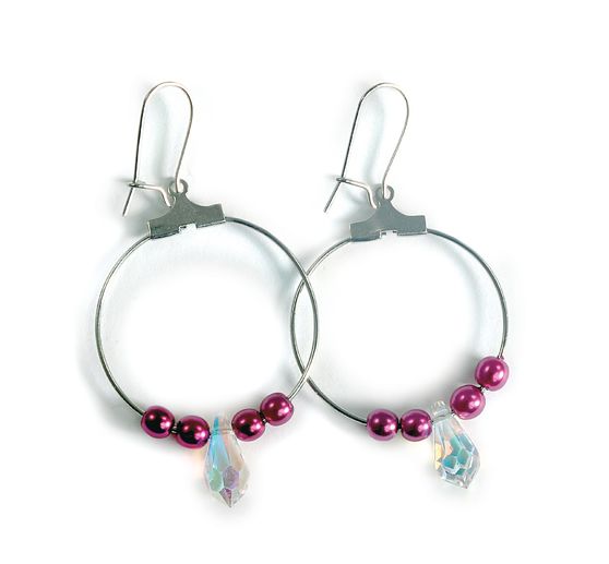 Glass wax beads, Ø 4 mm, 100 pieces