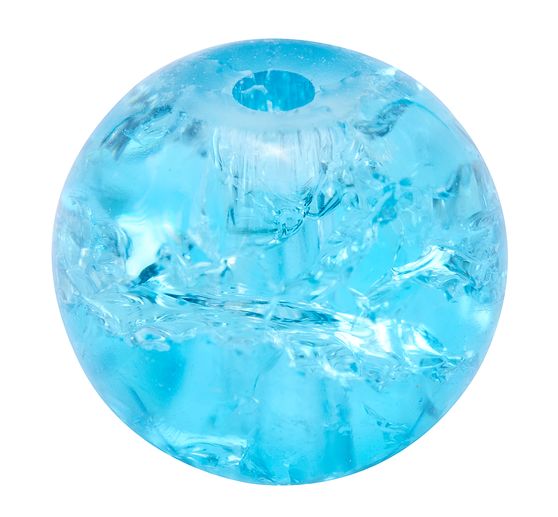 Glitter beads, Ø 8 mm, 20 pieces