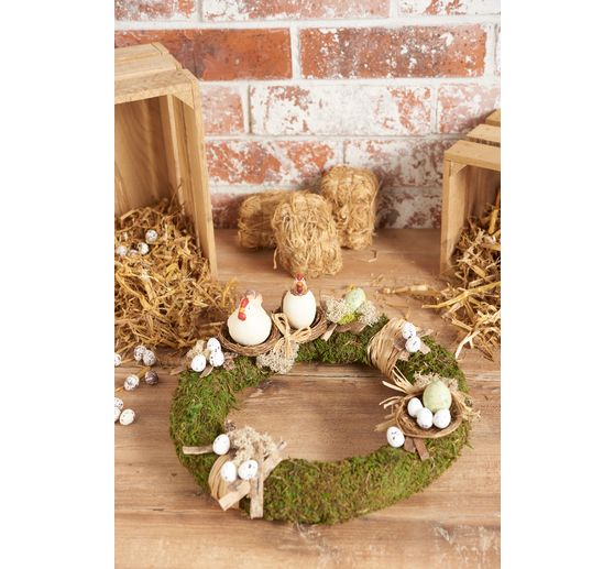 Věnec z mechu VBS, sada 2 kusů