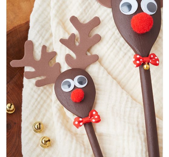 Wooden spoon, round, 20cm