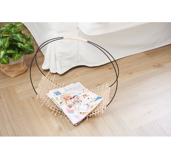 Kovový kroužek "Circle", černý