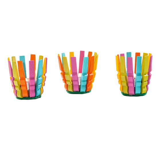 VBS Wooden clamp parts, 100 pcs.