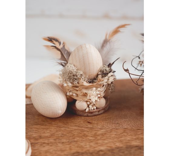 Natural bast, natural colour