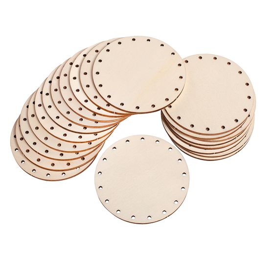 VBS ratanový základ pro rákosové hole "Round", 20 kusů