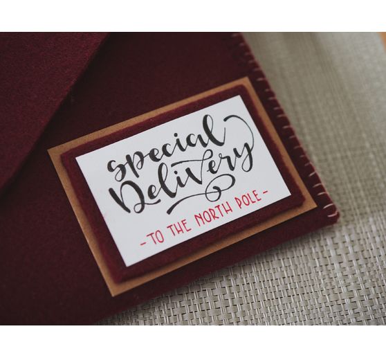 Textile felt, 45 x 30 cm