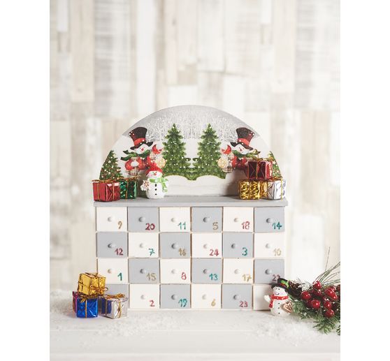 VBS Advent calendar with 24 drawers