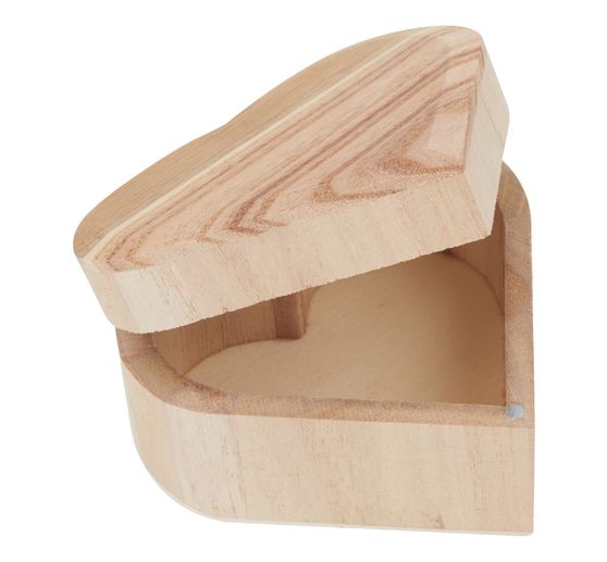 VBS Dřevěná krabička "Srdce"