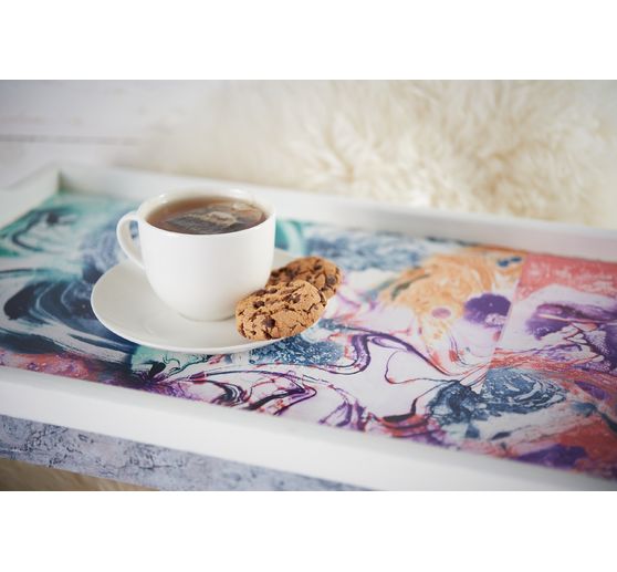 Dřevěný stojící podnos VBS