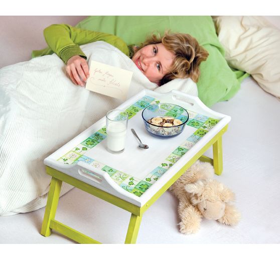 Dřevěný stojící podnos VBS