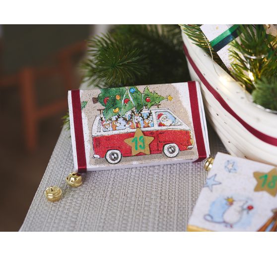 VBS Matchboxes "White", 11 cm