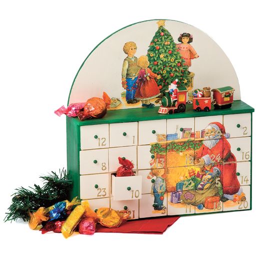 VBS Advent calendar with 24 drawers