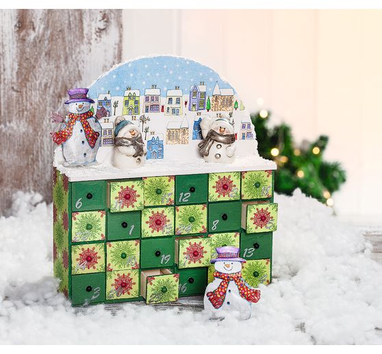 VBS Advent calendar with 24 drawers
