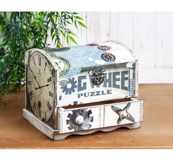 Truhla s kulatým víkem VBS