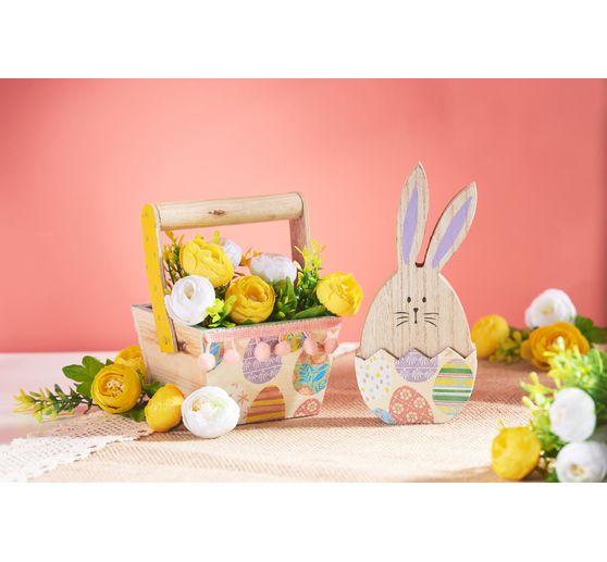 VBS Ranunculus bunch "White/Yellow"