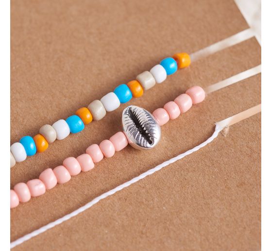 Micro macramé cord, waxed