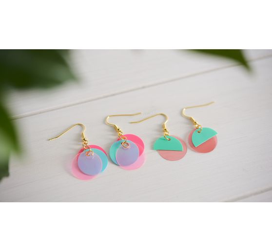 Ear hole hook with spring, 10 pieces