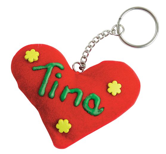 Key ring with Chain, 10 pieces
