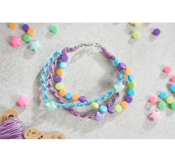 Micro macramé cord, waxed